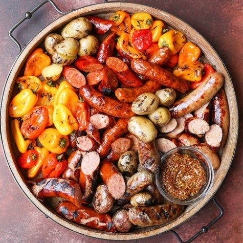 grilled-sausages-peppers-and-potatoes grilled-sausages-peppers-and-potatoes