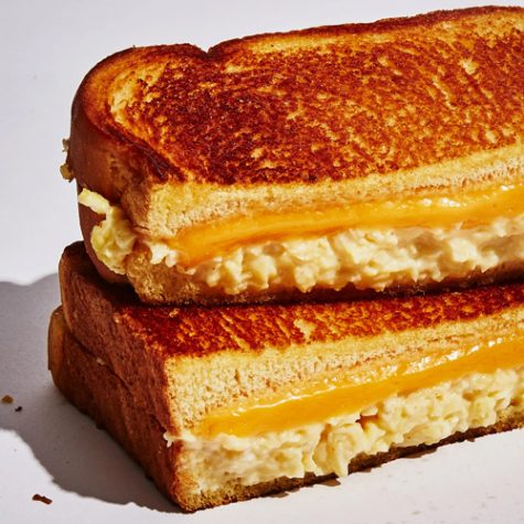 breakfast-grilled-cheese-with-soft-scrambled-eggs